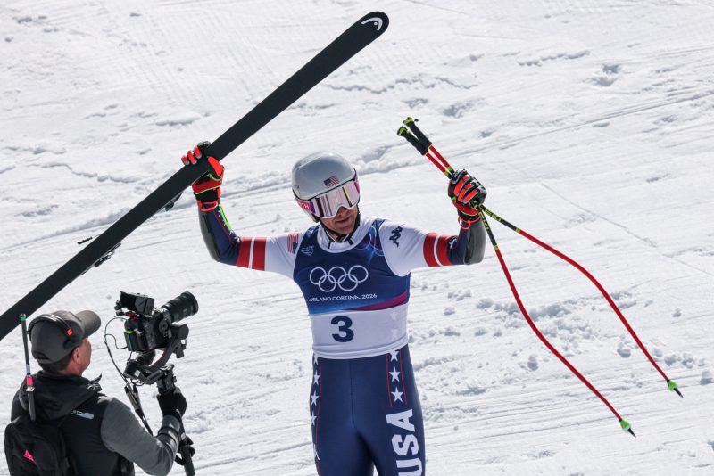 Ryan Cochran-Siegle wins silver in super-G at Winter Olympics